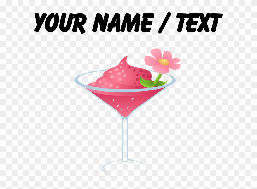 Custom Strawberry Daiquiri Mugs Clipart