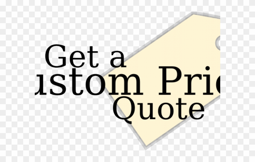 Quotes Clipart Price Quotation - Png Download