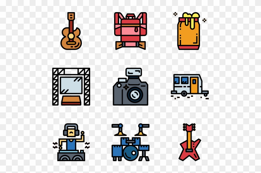 Music Festival Clipart
