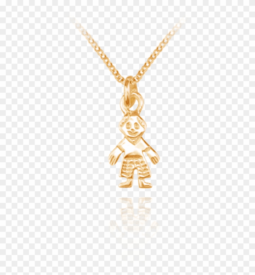 Clip Art Stock Little Boy Charm Pendant Karina Ariana - Png Download