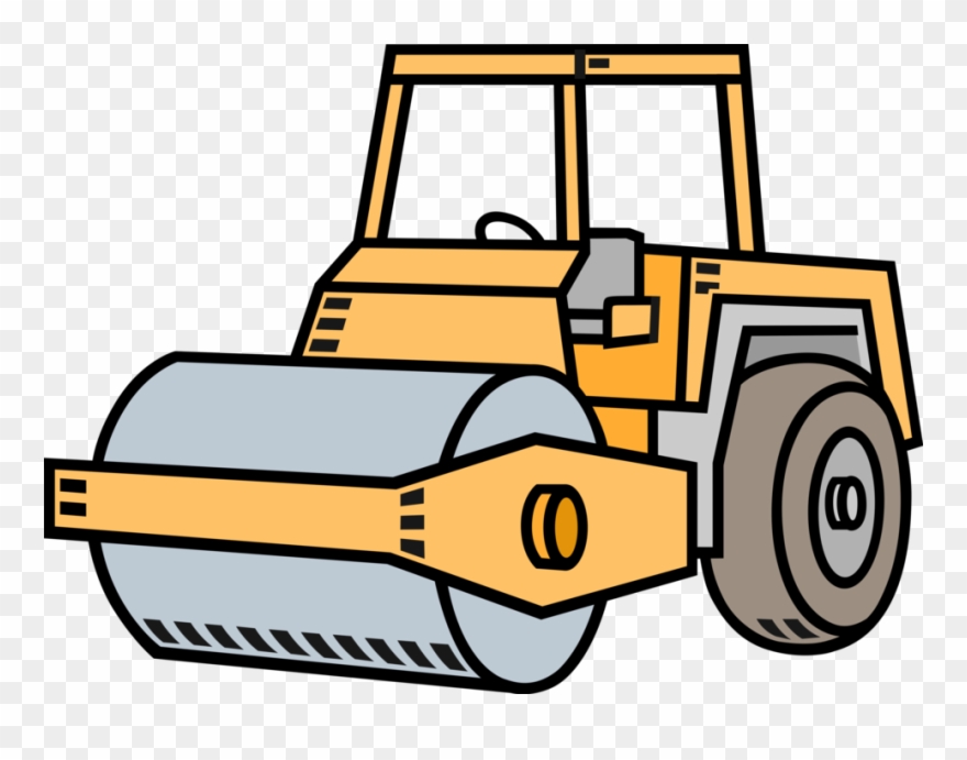 Vector Illustration Of Construction Industry Heavy Clipart
