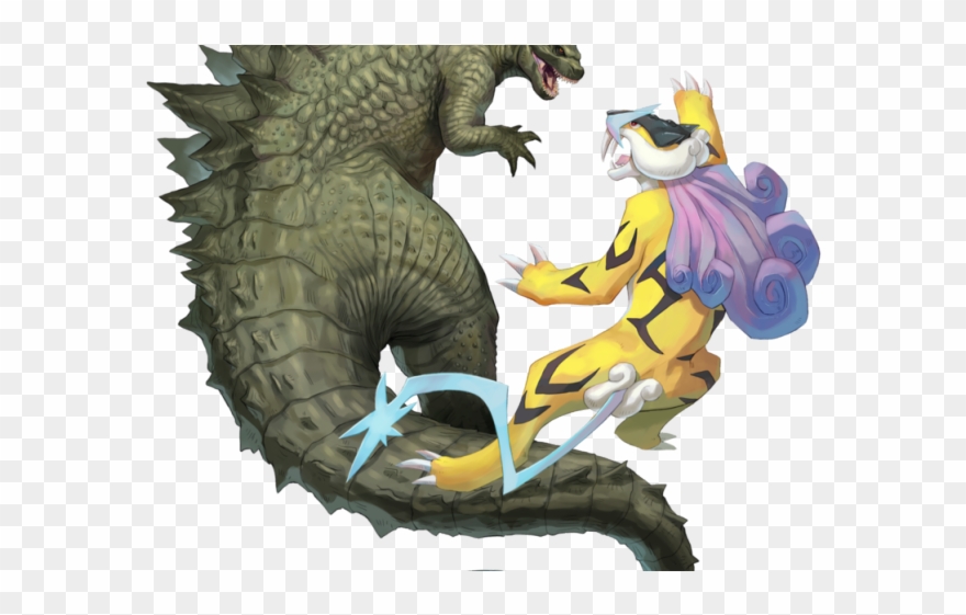 Drawn Godzilla Clip Art - Png Download