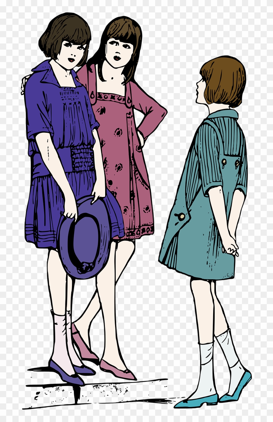 Color Colour Dress Fashion Girl Png Image Clipart