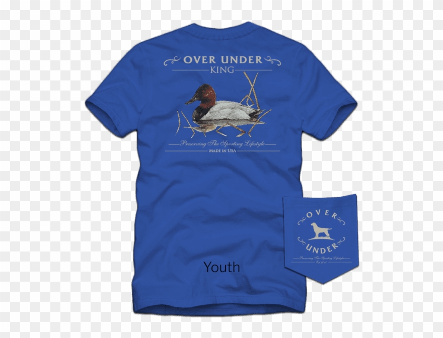 Over Under S/s Youth Tee "the King" Clipart