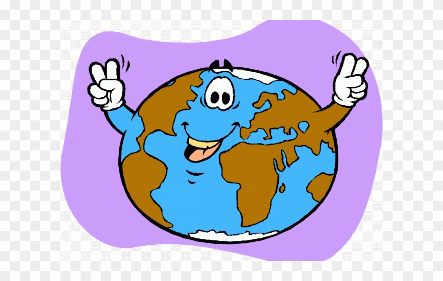 Earth Day Clipart Earth Word - Png Download