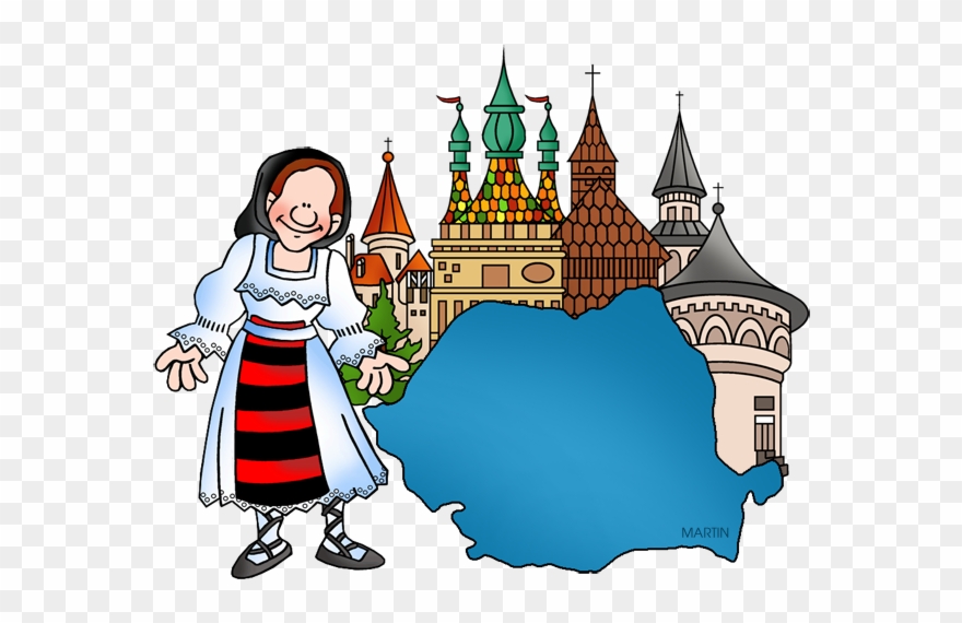 Romania Map Clipart