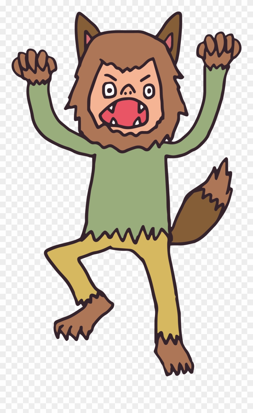 Big Bad Wolf Clipart