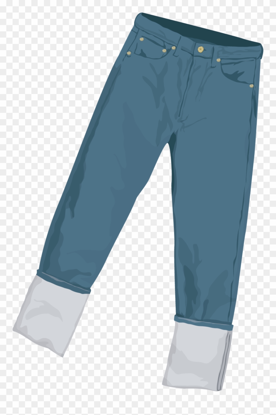 Jeans Denim Trousers Clipart