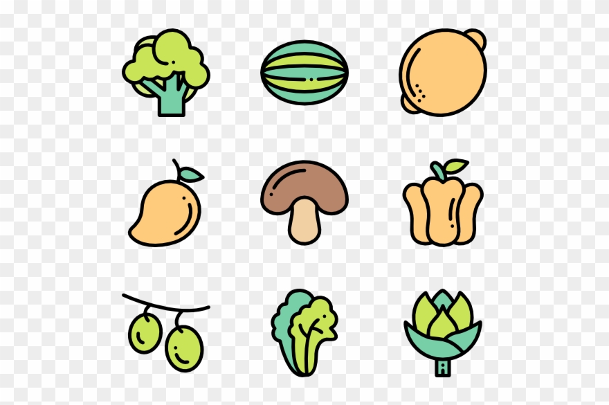 Fruits And Vegetables Clipart