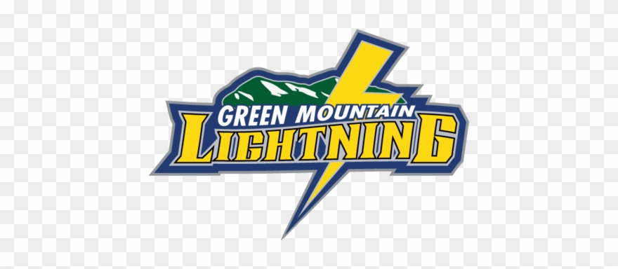 Green Mountain Lightning Baseball Clipart
