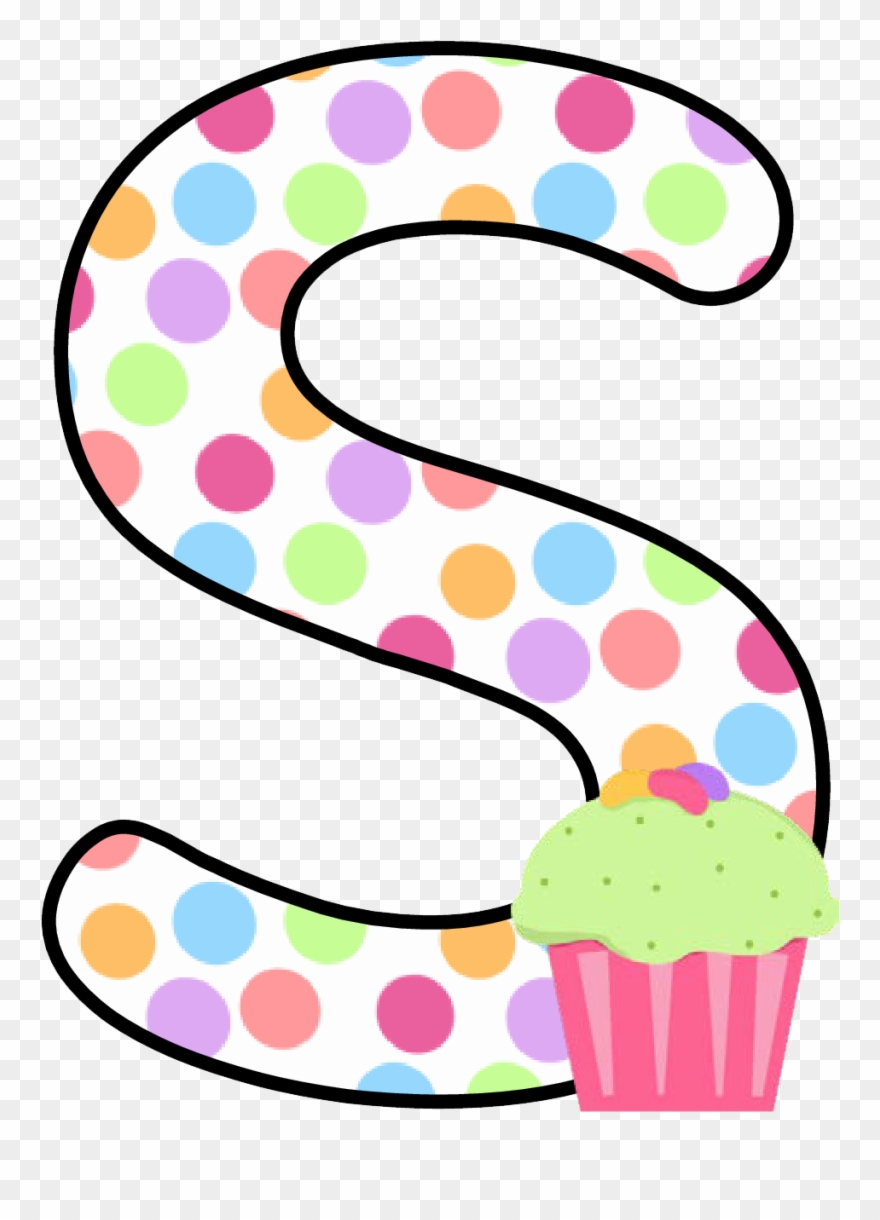 Ch B *✿* Alfabeto Cupcake De Kid Sparkz Letter K, Letter Clipart