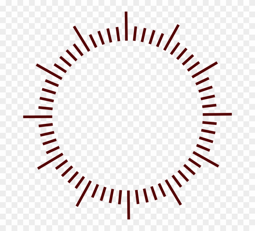 Dial, Clock, Minutes, Marks, Design, Seconds Clipart