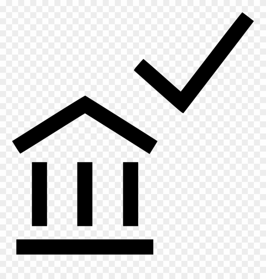 Bank Check Mark Business Comments Clipart