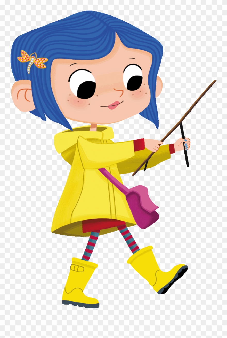 Little Coraline Fanart As A Tribute To One Of My Favorite Clipart