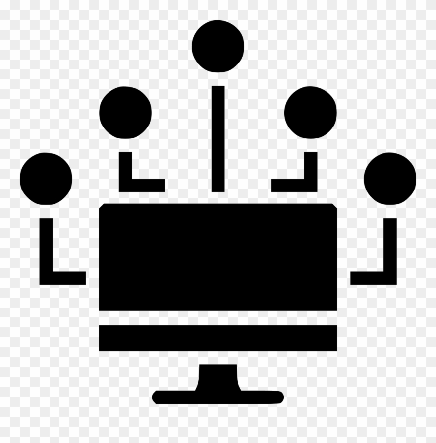 Computer Network Source Node Slave Master Connection Clipart