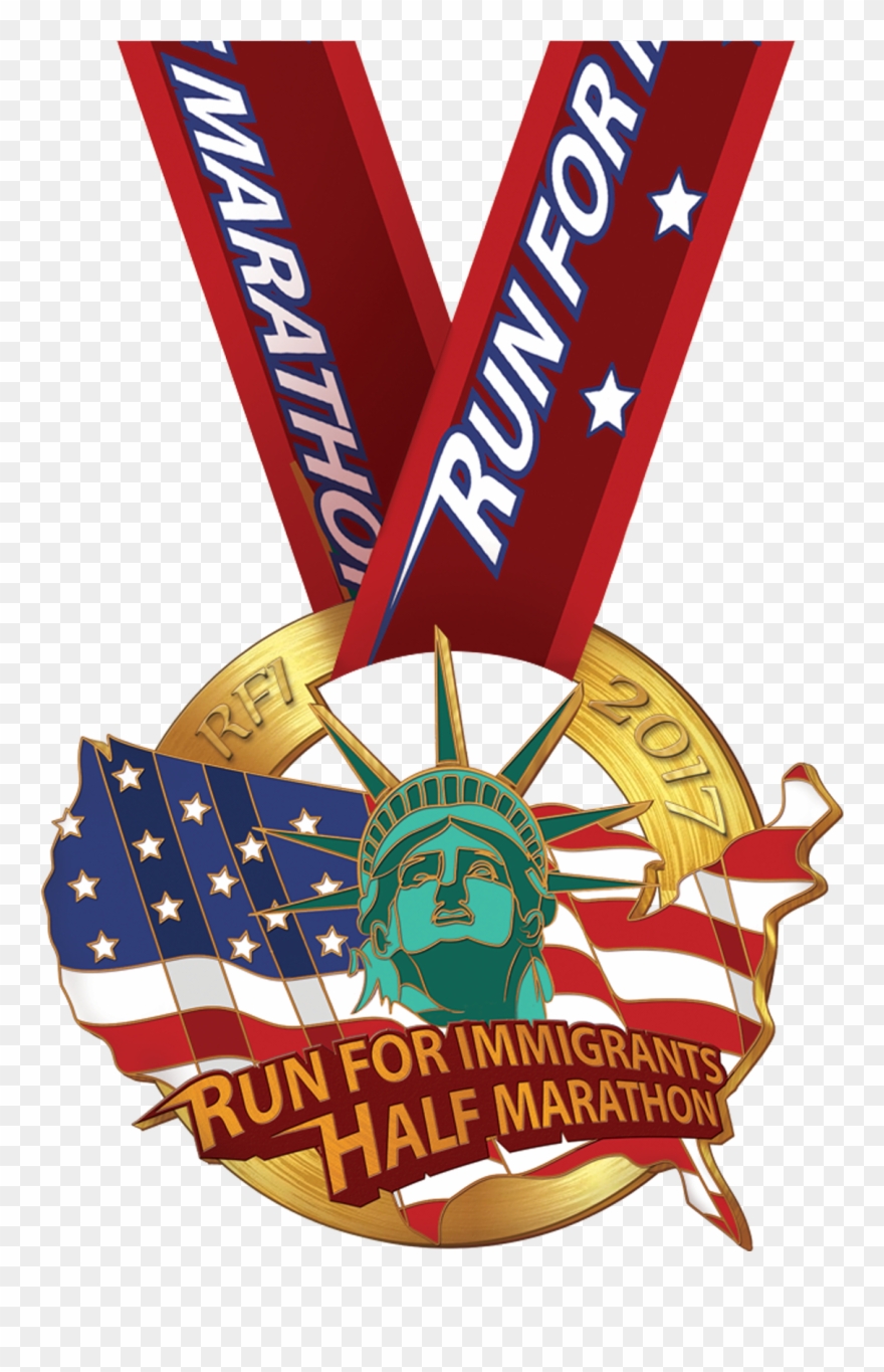 Run For Immigrants Half Marathon Clipart