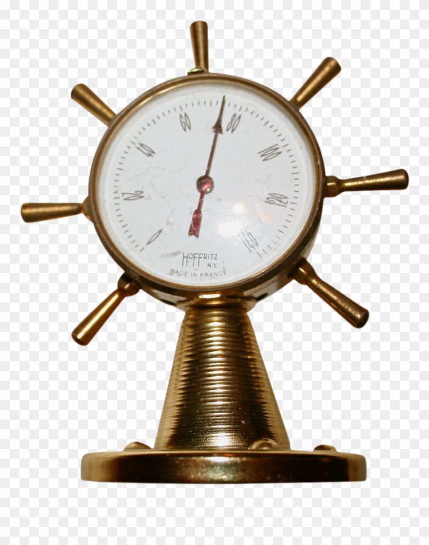 Hoffritz Ny French Nautical Thermometer Ship& Clipart