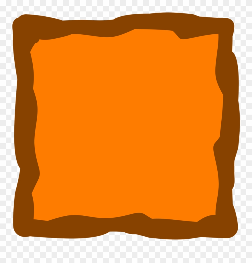 Orange Frame Album Clipart
