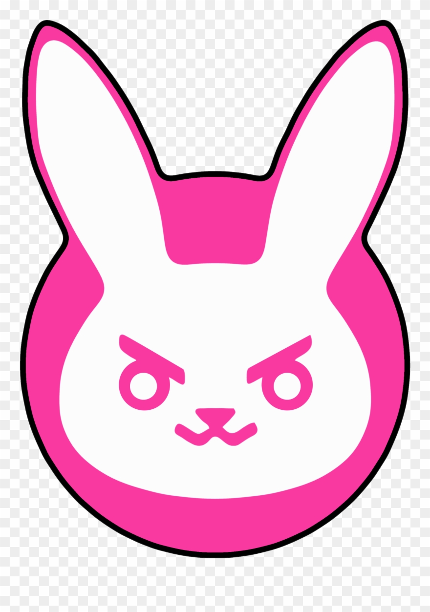 Overwatch D Va Spray Clipart