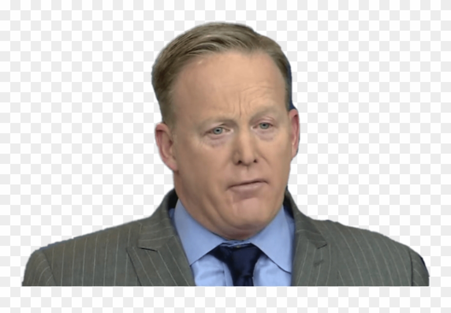 Sean Spicer Speaking Clipart