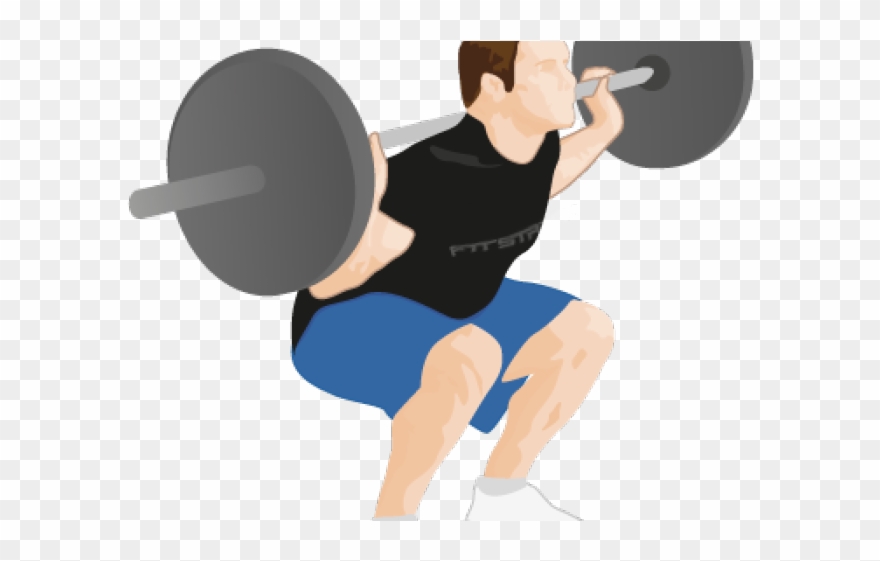 Weight Plates Clipart Squat - Png Download