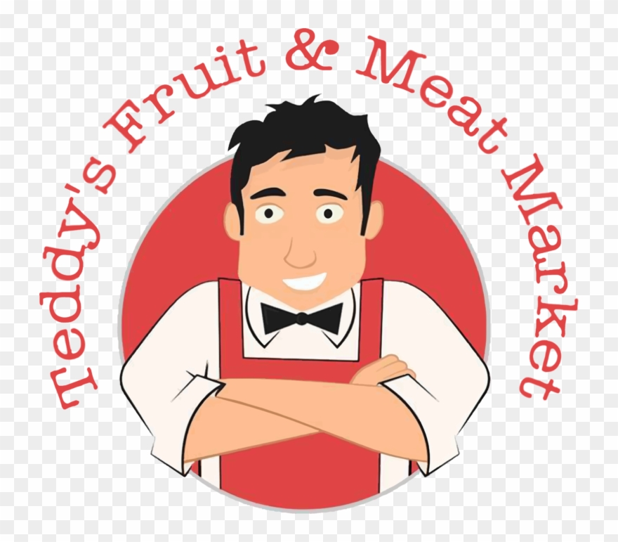 Teddy's Meat & Fruit Market, Is A Traditional Meat Clipart