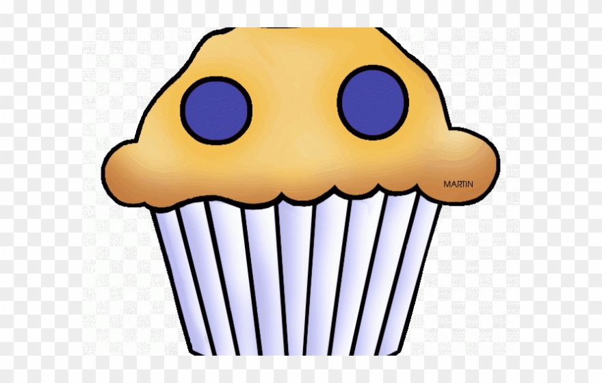 Muffin Clipart Cute - Png Download