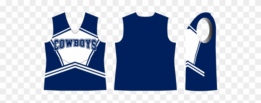 Pride Classic Sleeveless Cheer Top Clipart