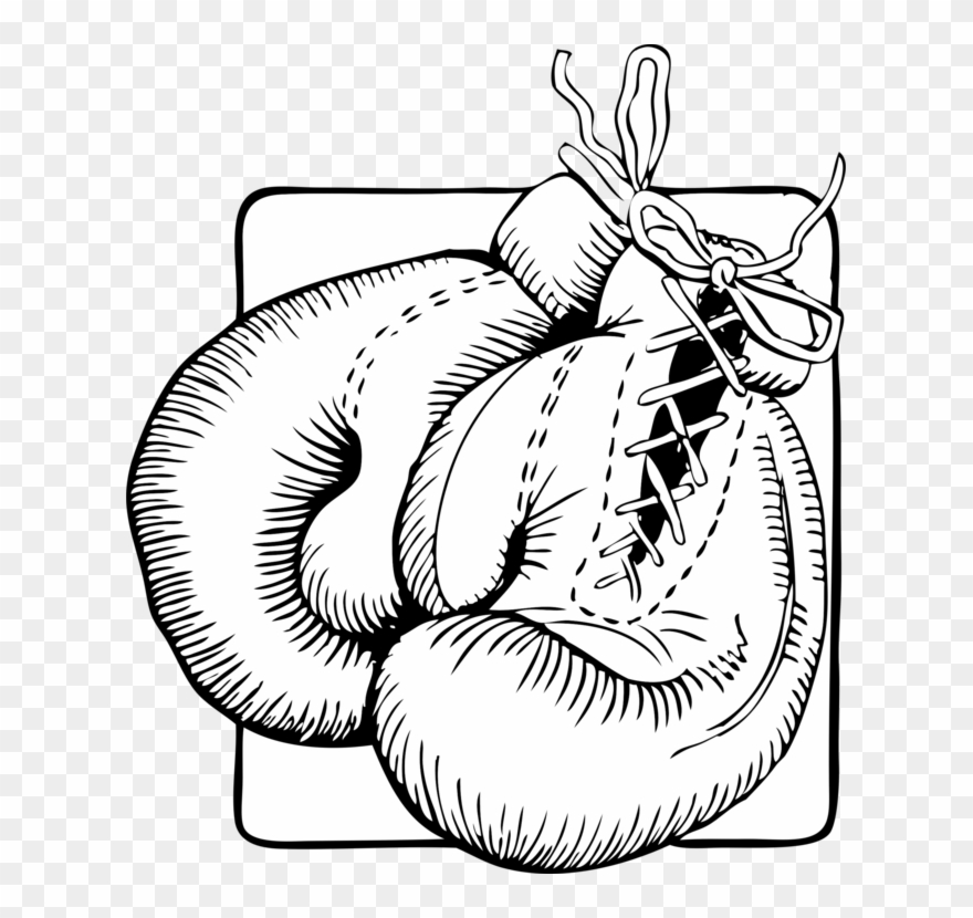 Boxing Gloves Clipart Vintage - Png Download