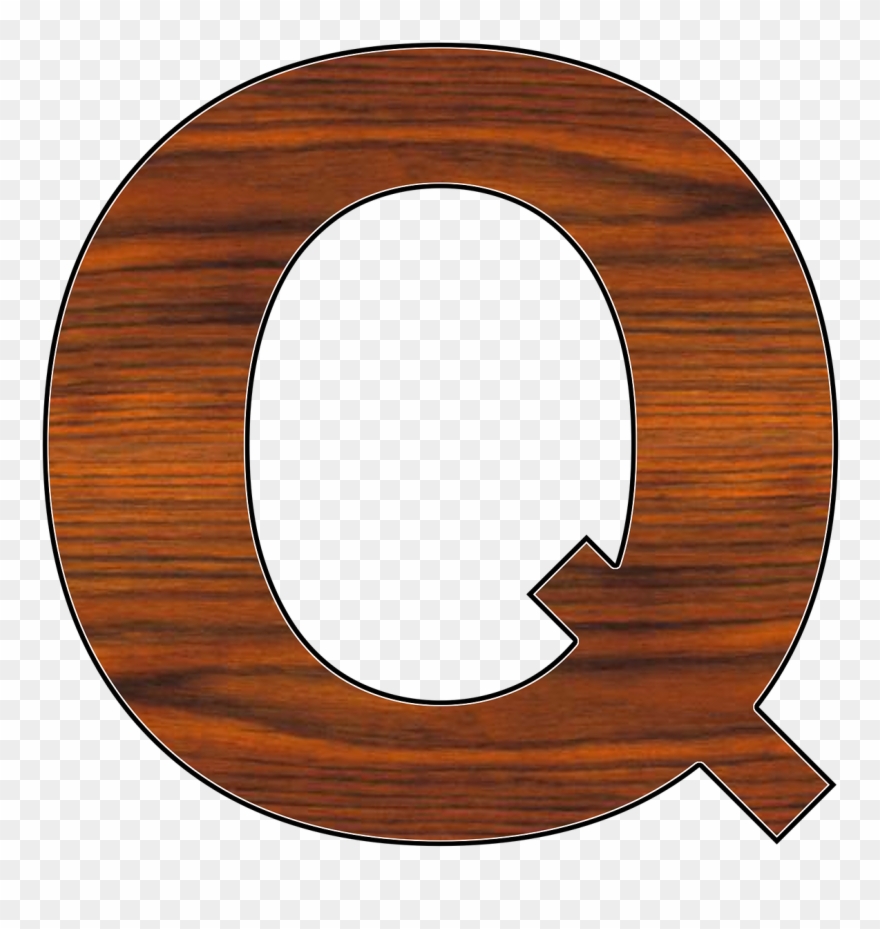 Letter Wood Alphabet Graphic Q Png Image Clipart