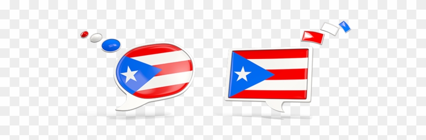 Illustration Of Flag Of Puerto Rico Clipart