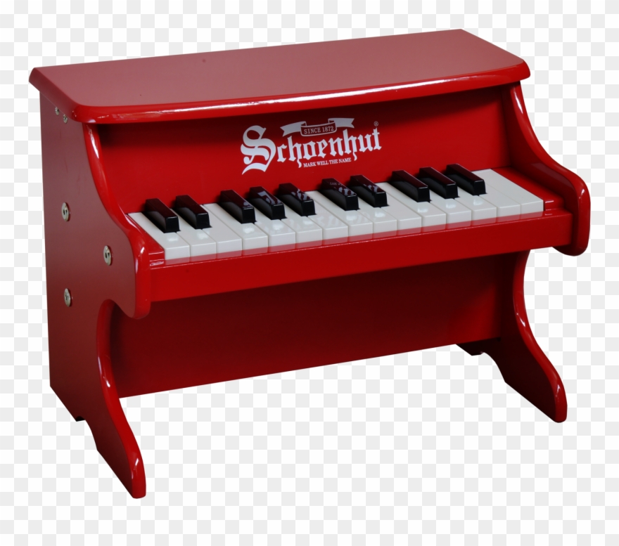 Schoenhut My First Piano Ii 25-key Red Schoenhut Piano Clipart