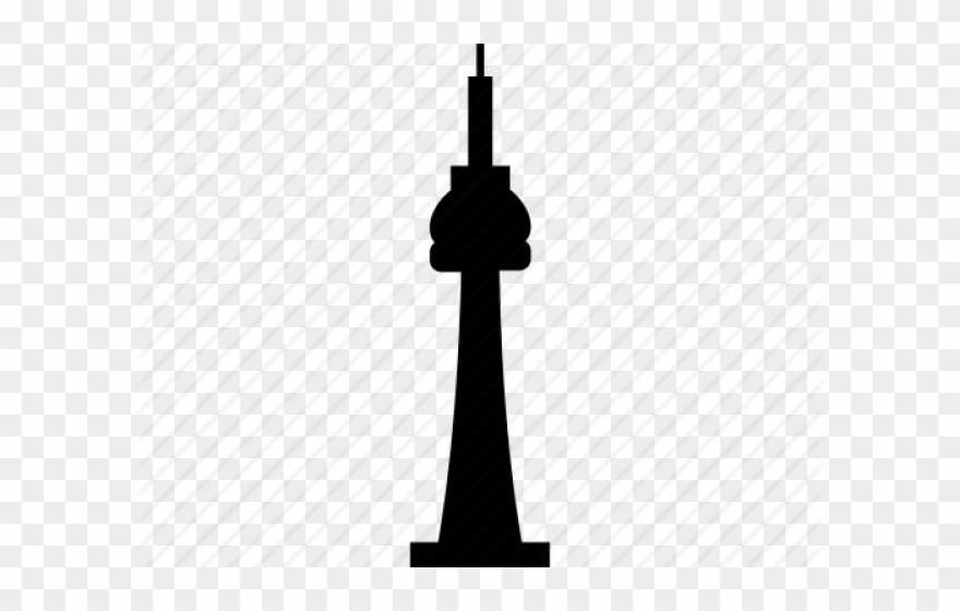 Skyline Clipart Cn Tower - Png Download