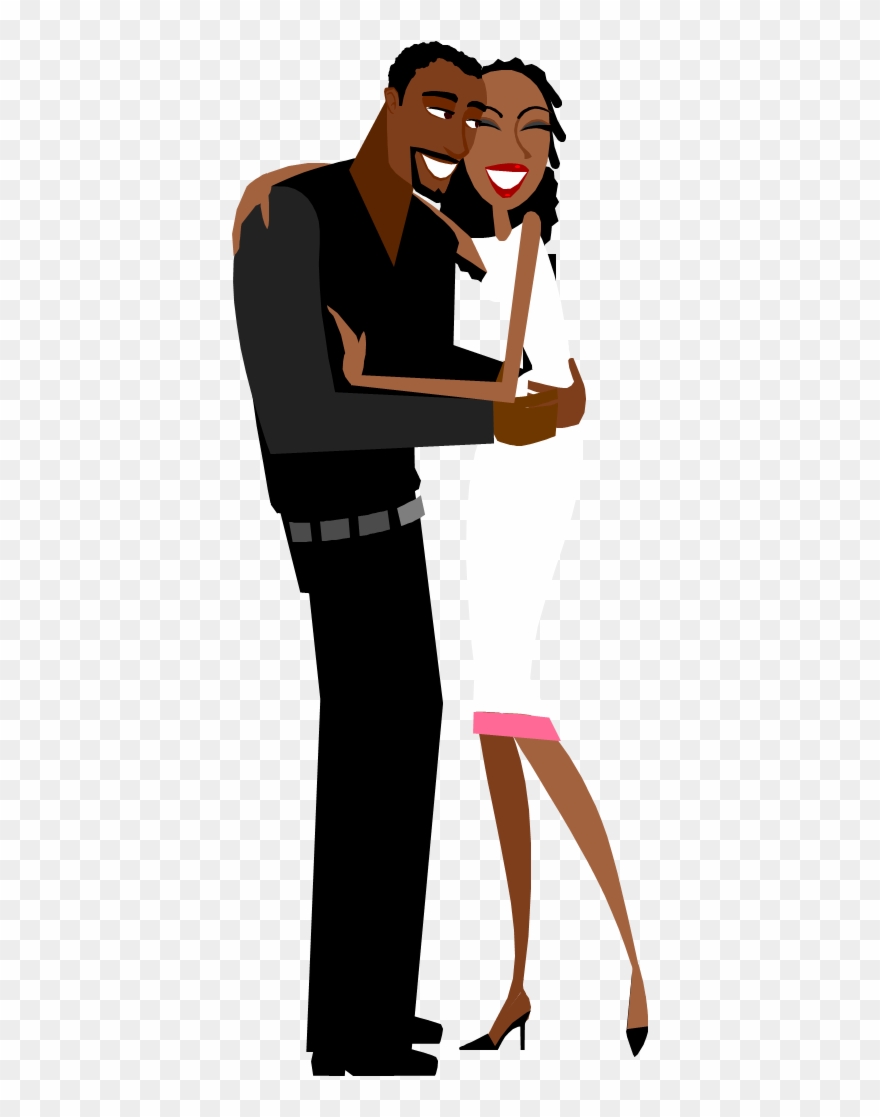 Another Happy Couple Clipart