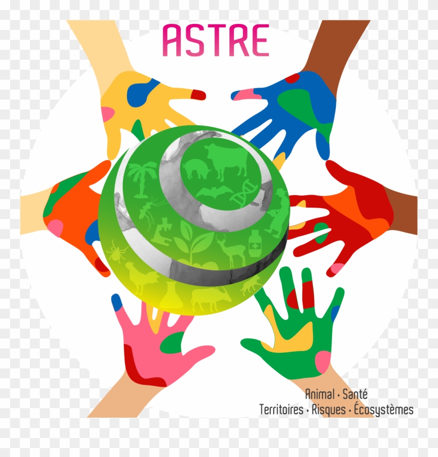 Staff And Geographical Locations Clipart