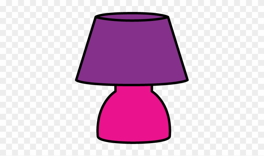 Table Lamp Black And White Incandescent Light Bulb Clipart