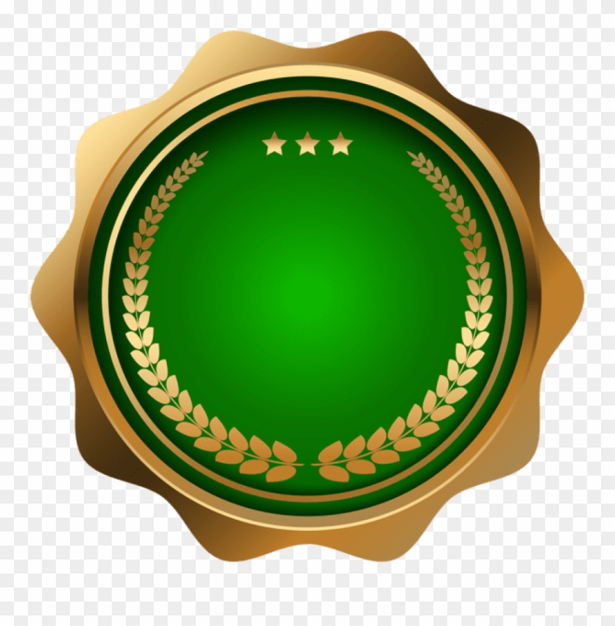 Free Png Seal Badge Green Png Images Transparent Clipart