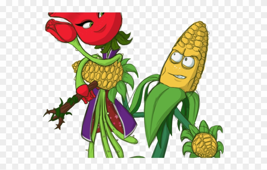 Plants Vs Zombies Clipart Corn Kernel - Png Download