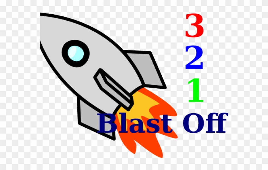 Comics Clipart Blast Off - Png Download
