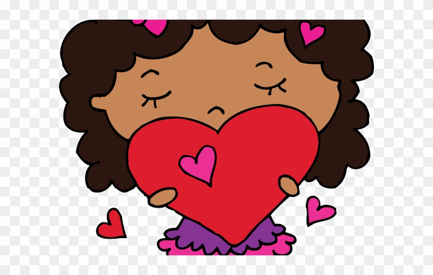 Heart Pictures Clipart Girl - Png Download