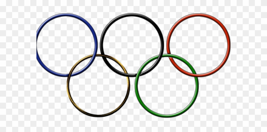 Olympic Rings Clipart - Png Download