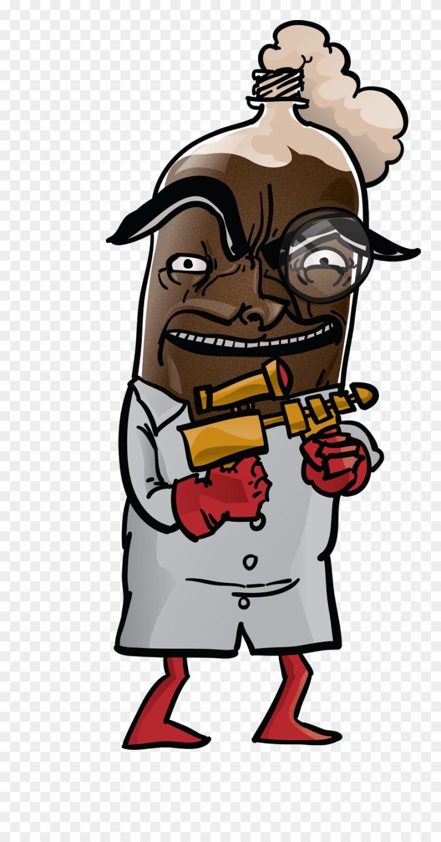The Evil Dr Clipart
