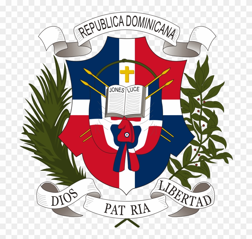 Coat Of Arms Of The Dominican Republic Clipart