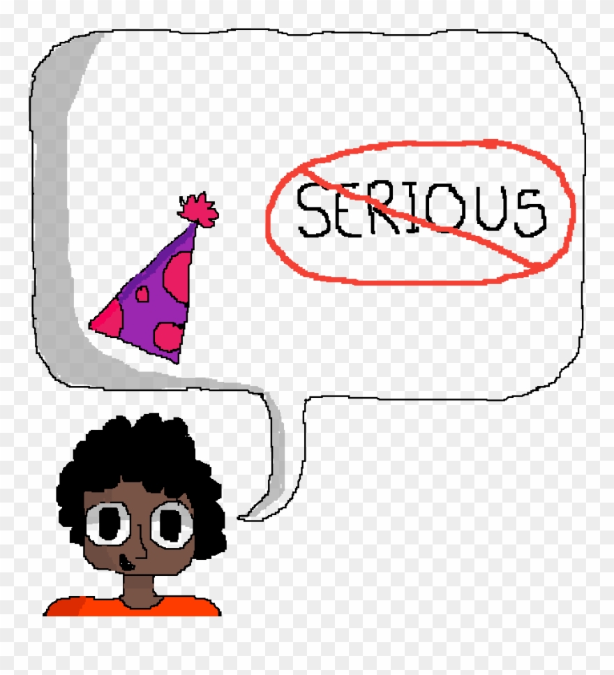 This Is The Opposite Of Serious Clipart