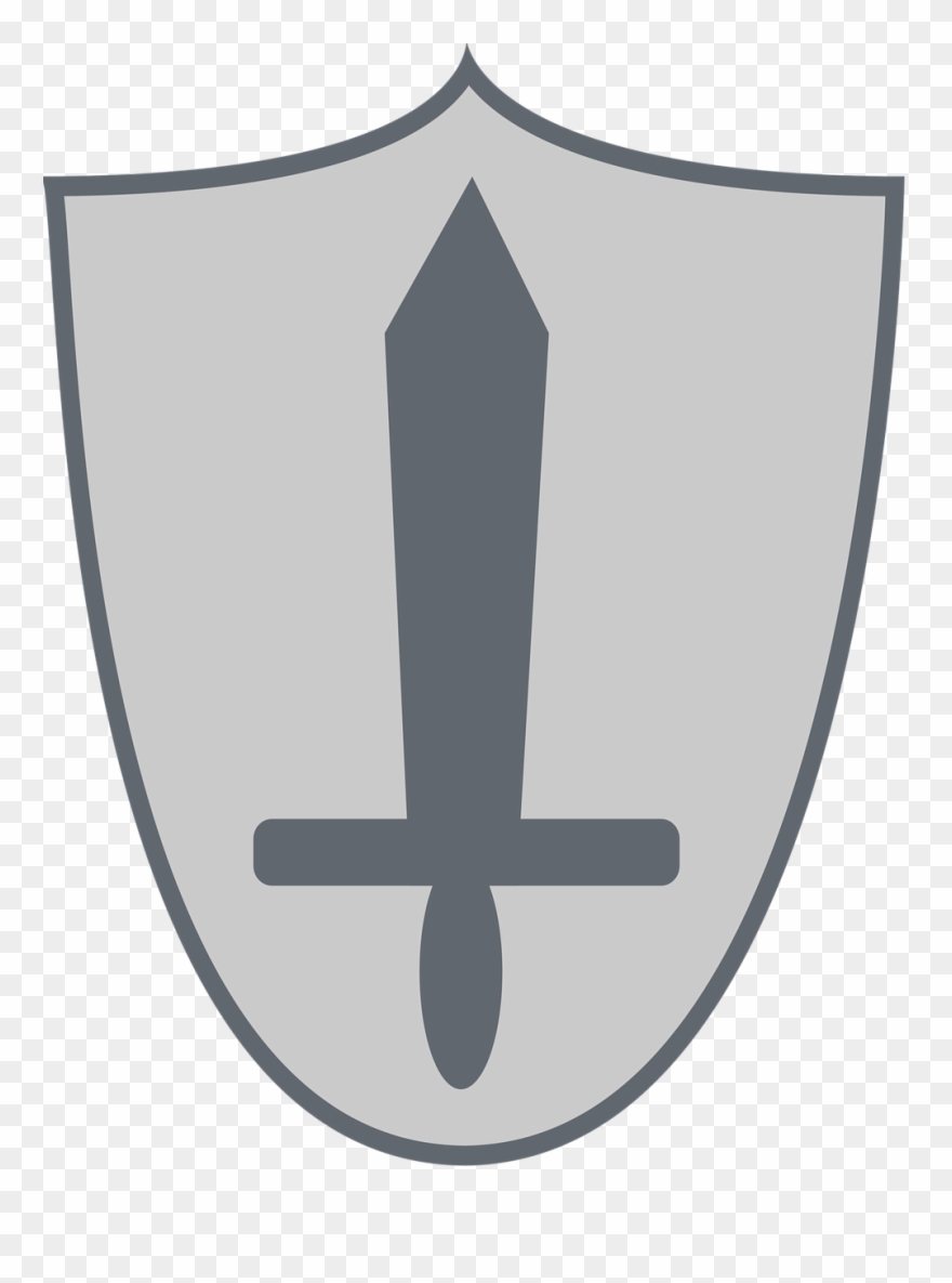 Sword Shield Security Icon Png Image Clipart