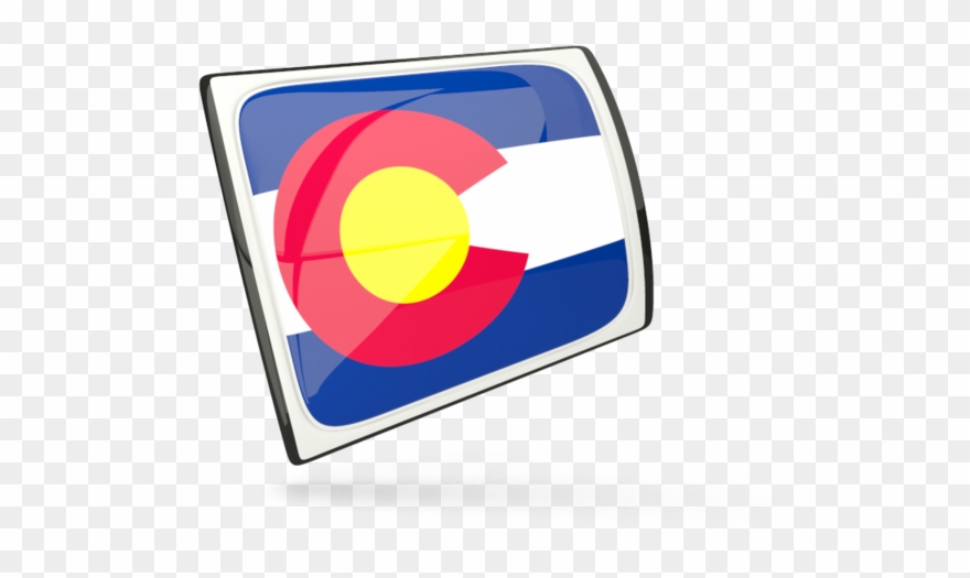 Colorado Flag Clip Art - Png Download