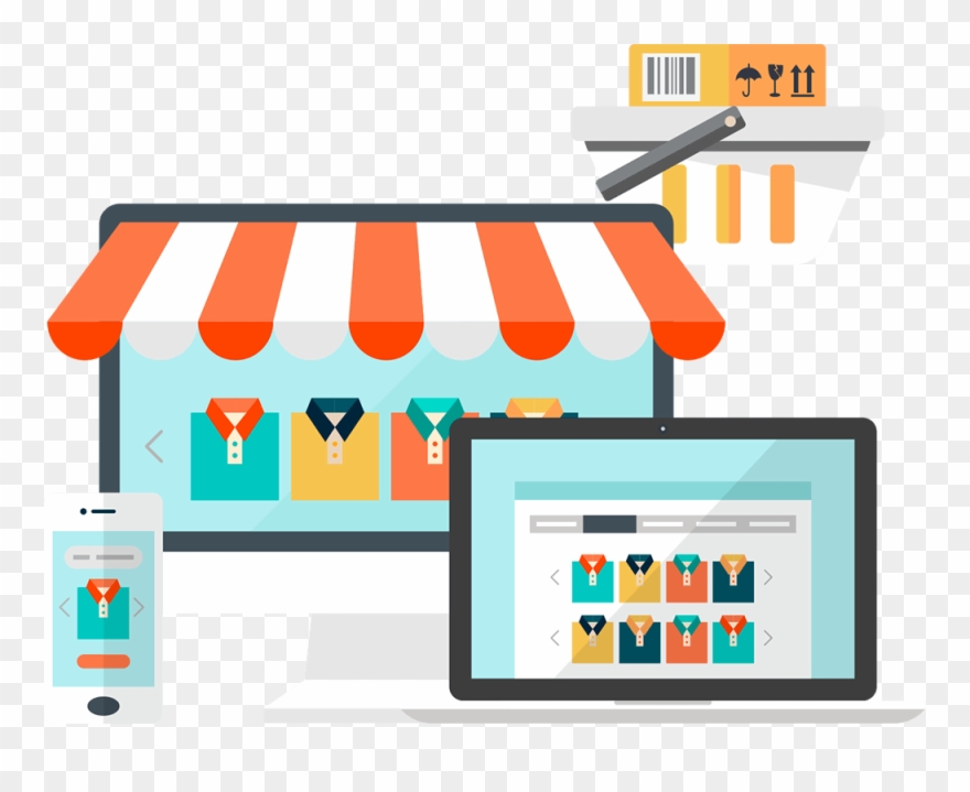 Ecommerce Clipart Digital Commerce - Png Download