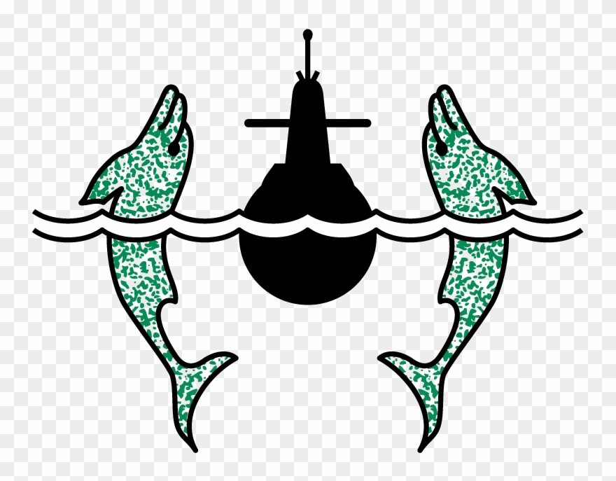 Navy Dolphins Clipart
