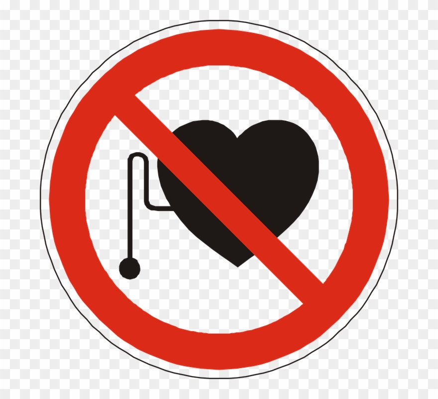 Heart Pacemakers Are Prohibited From Going Into The Clipart