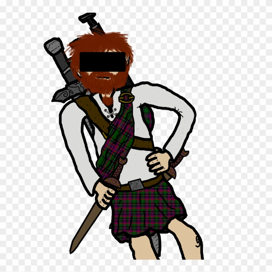 #dndecember Today's Prompt Is A Bardbarian Clipart